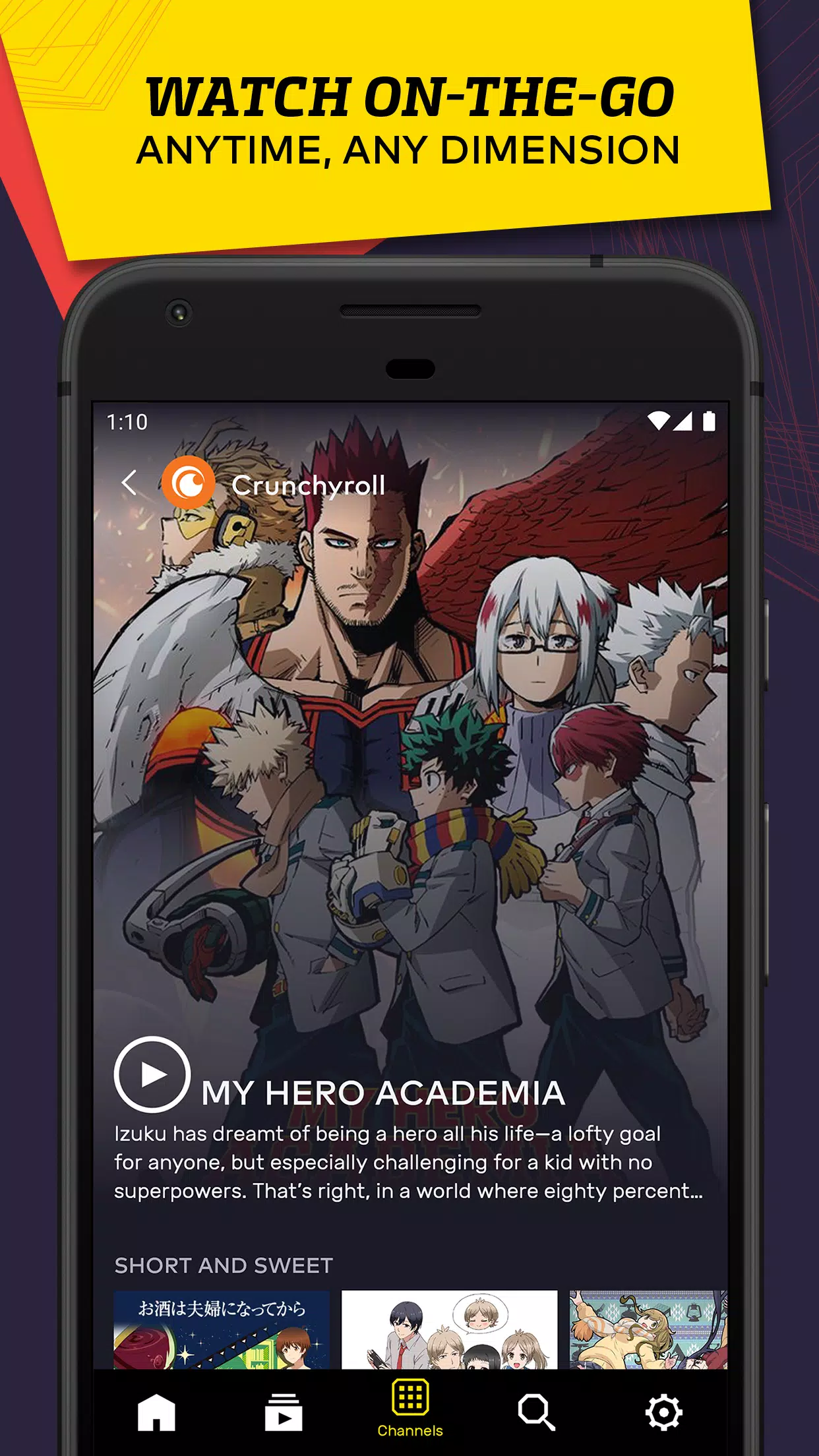 Crunchyroll for Android - Download the APK from Uptodown