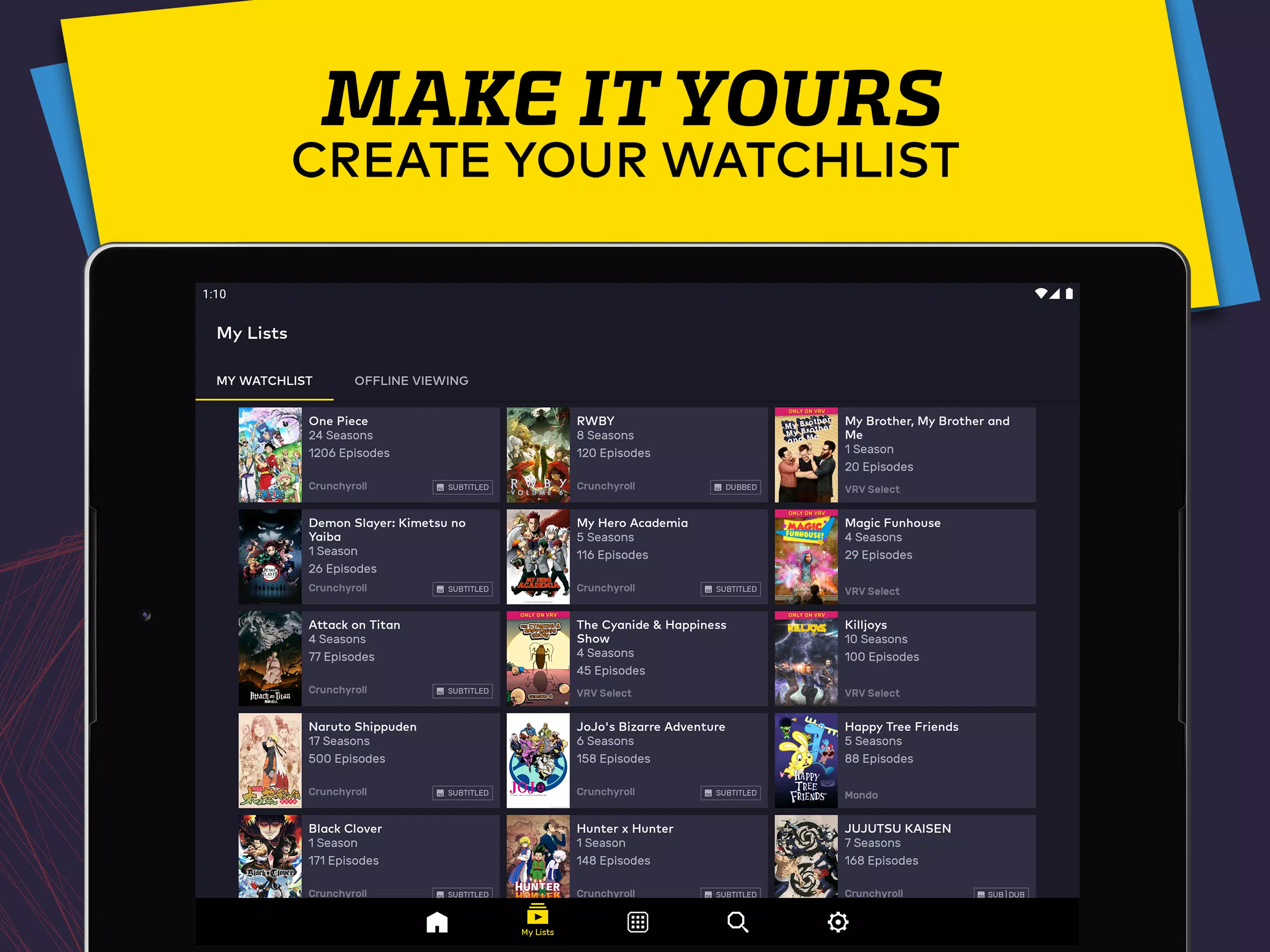 AnimeLab for Android - Download the APK from Uptodown