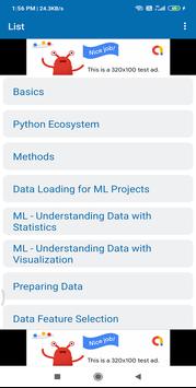 Machine Learning with Python Tutorial screenshot 1