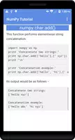 NumPy Tutorial captura de pantalla 7