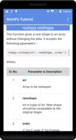 NumPy Tutorial captura de pantalla 5