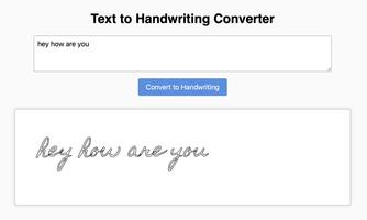 Text 2 Cursive скриншот 1