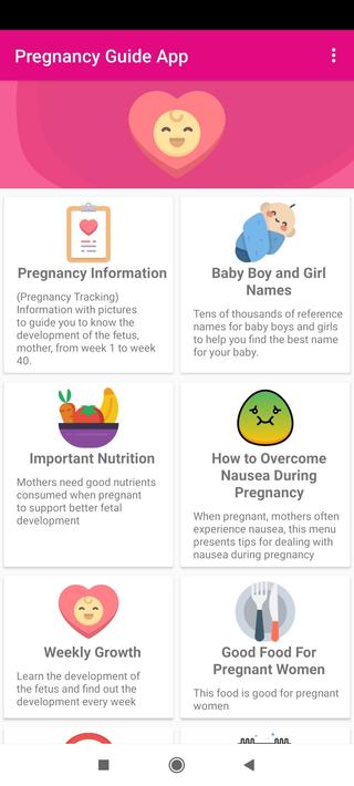 Pregnancy Guide Apps screenshot 7