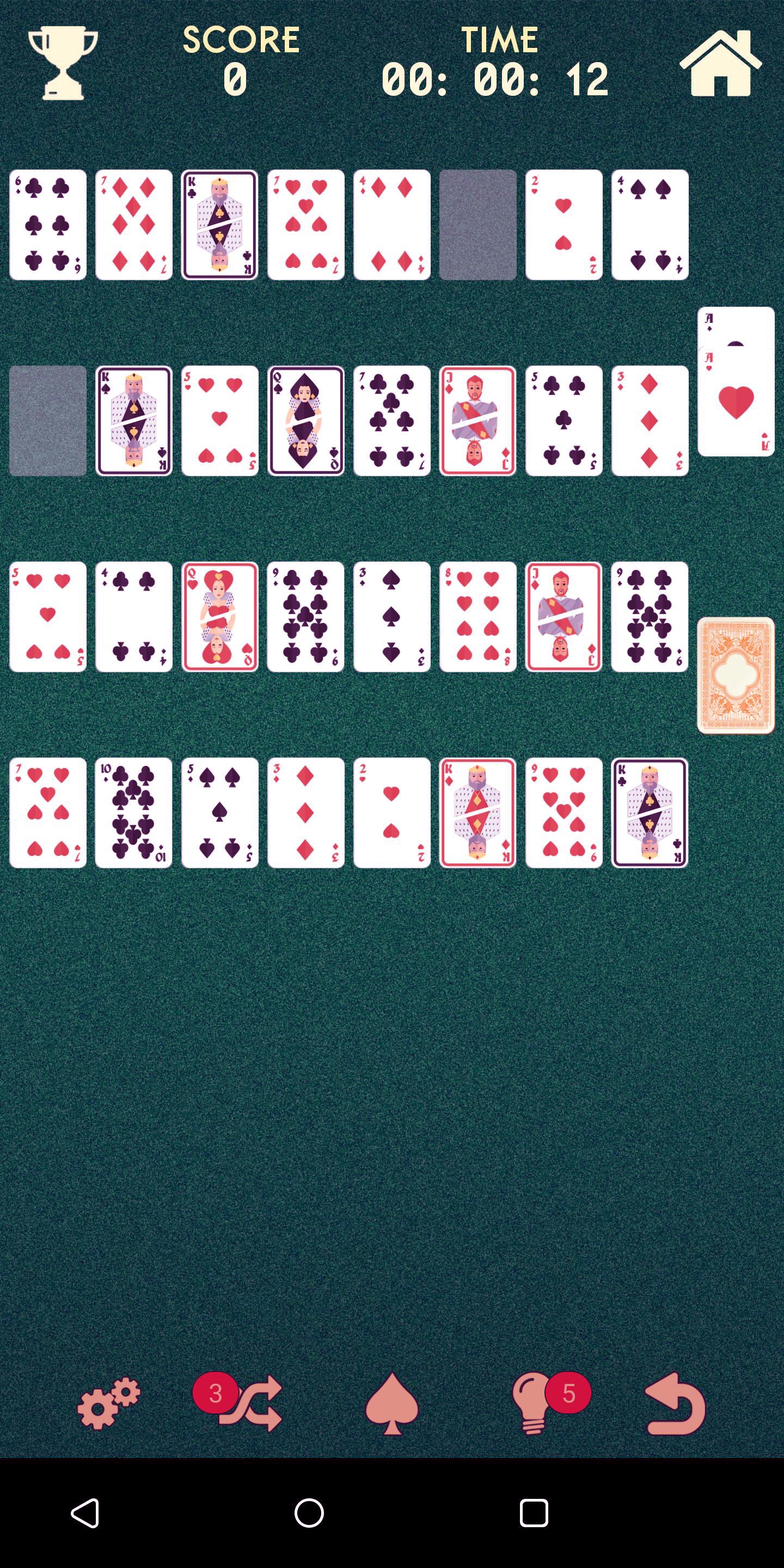 APK Offline Solitaire Card Games - Spider & klondike untuk Muat Turun