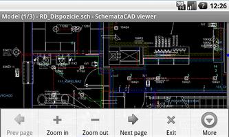 برنامه‌نما SchemataCAD viewer عکس از صفحه