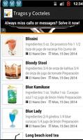 Tragos y Cocteles 스크린샷 1