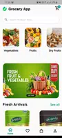Flutter Grocery Store UI Kit Ekran Görüntüsü 1
