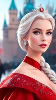 Anna and forzen elsa princess تصوير الشاشة 3