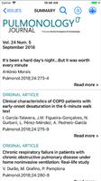 Pulmonology Journal screenshot 1