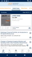 Jnl Amer Coll Radiology screenshot 1