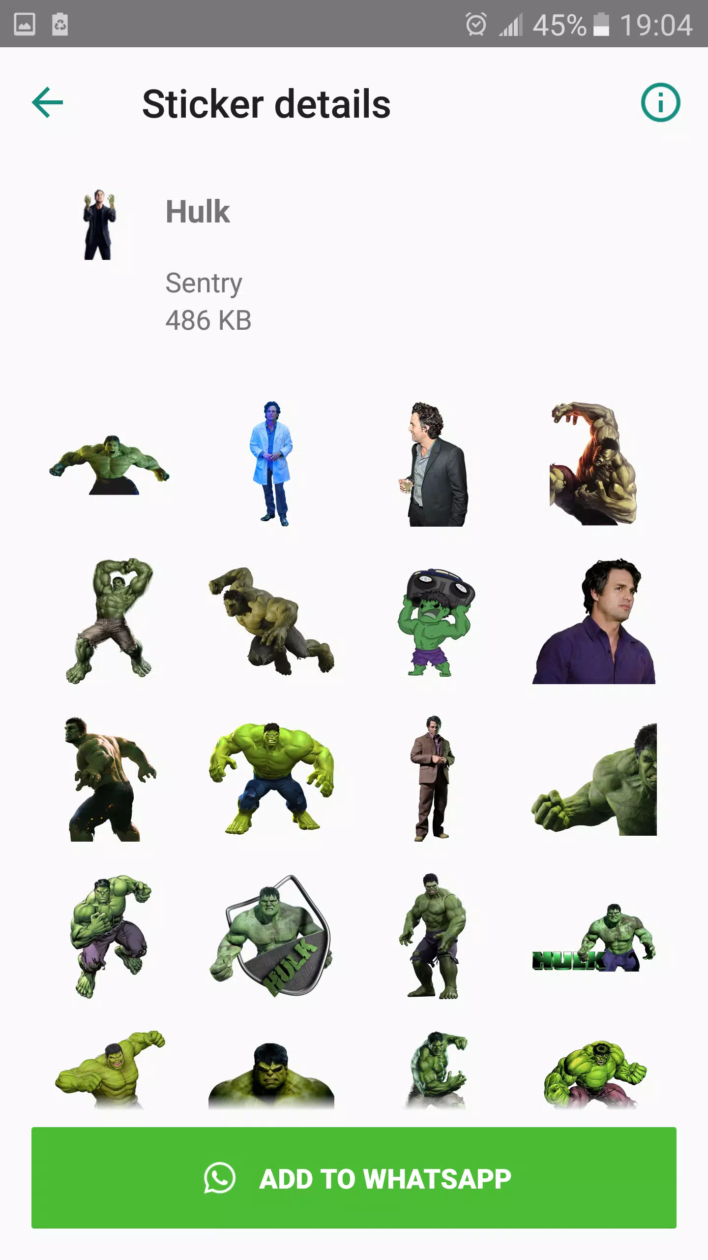 tragedie Slecht huilen 🔥 Stickers Avengers for WhatsApp 🔥 APK for Android Download