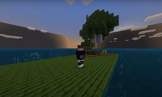 lockicraft one block raft mcpe تصوير الشاشة 1