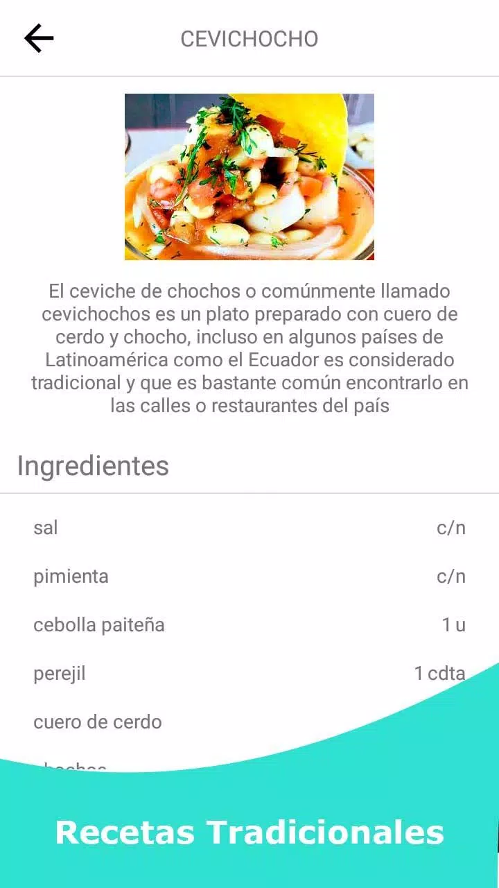 Receta Land - Recetas de Cocina / Comida Gratis APK pour Android Télécharger