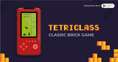 TetriClass - Classic Brick Game Affiche