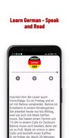 Deutsch lernen Sprechen Lesen screenshot 1