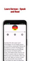 Deutsch lernen Sprechen Lesen capture d'écran 1