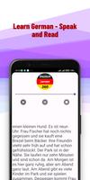 Deutsch lernen Sprechen Lesen capture d'écran 2