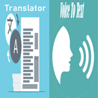 translator app & voice to text-icoon