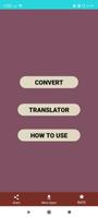 پوستر translator app & voice to text
