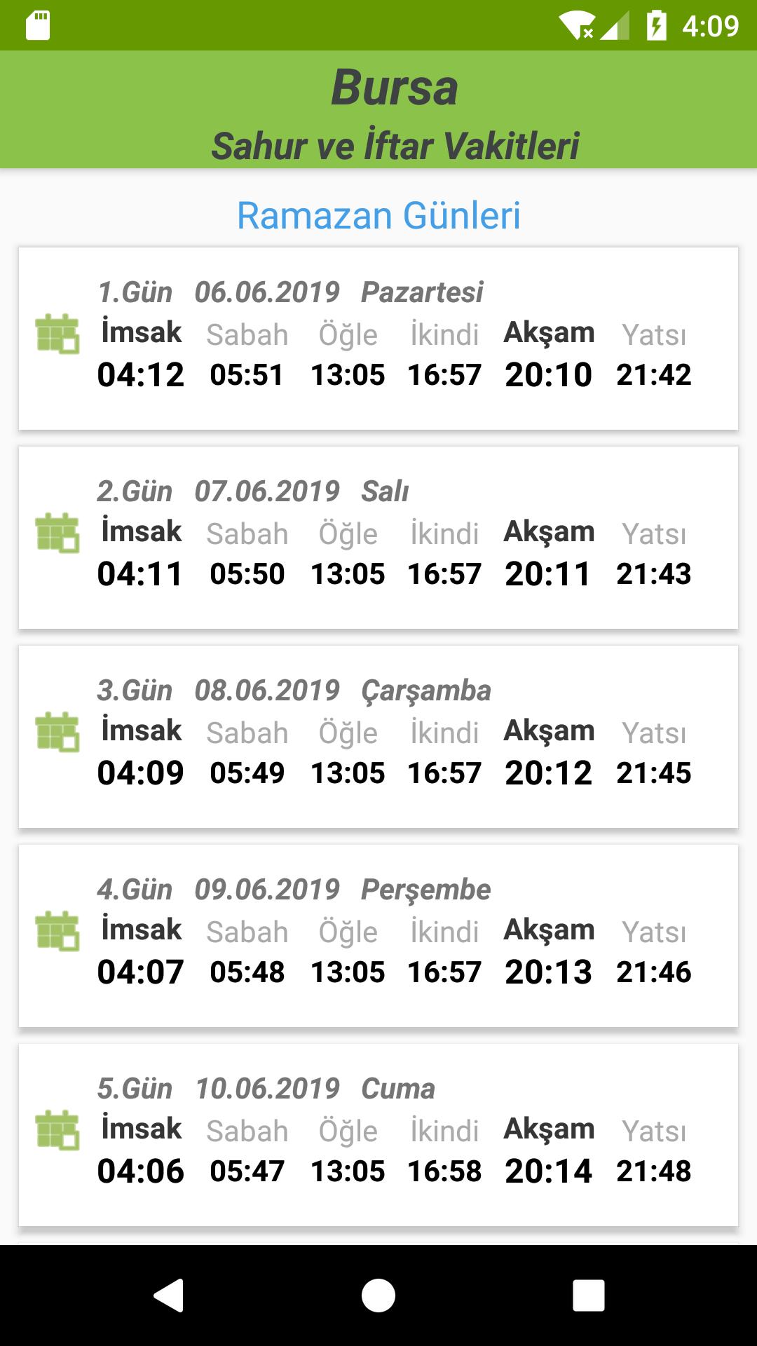 7 Nisan Cumartesi Gunu Icin Bazi Otobus Saatleri Degismistir