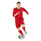 Footballer Stickers For Whatsapp (WAStickerApps) icône