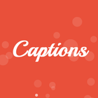 Captions biểu tượng