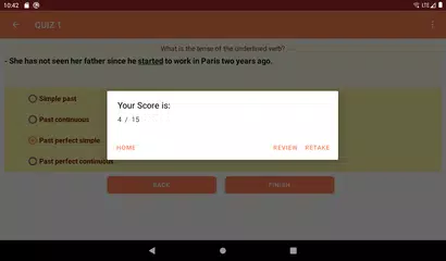 Verb Tenses in English APK download