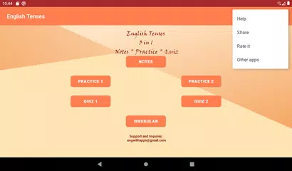 Verb Tenses in English APK download