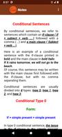 ENGLISH CONDITIONAL SENTENCES ảnh chụp màn hình 1
