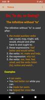ENGLISH GERUND and INFINITIVE screenshot 1
