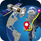 Live Earth Map & GPS Voice Driving Directions icon