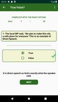 English Reported Speech imagem de tela 2