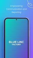 Blue Line الملصق