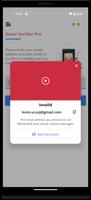 Email Verifier Pro capture d'écran 3