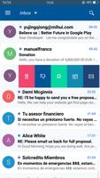 App E-mel untuk Hotmail, Outlo syot layar 1