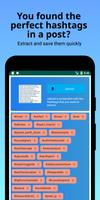 Hashtags Extractor تصوير الشاشة 1
