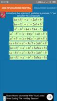 Calcolatrice matematica cheat sheet capture d'écran 1