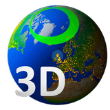 Aurora Forecast 3D أيقونة