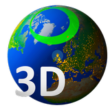 Aurora Forecast 3D icône