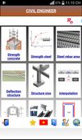 Civil engineer knowledge poster