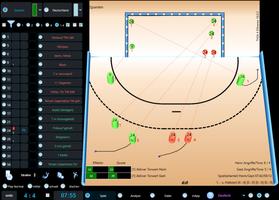 Handball Spiel Analyse THSA-X plakat