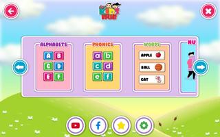 English learning kids game app تصوير الشاشة 1