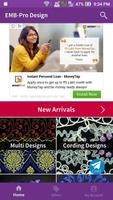 Free Embroidery Designs EMB Pro Affiche