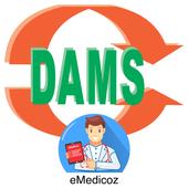DAMS eMedicoz | NEET PG, FMGE simgesi