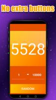 برنامه‌نما Number generator عکس از صفحه