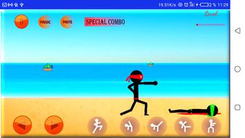 StickMan Warrior:  Game capture d'écran 2