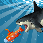 Water And Fish Games Submarine Shark Fishing Games icon