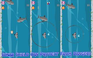 Water And Fish Games Submarine Shark Fishing Games screenshot 1