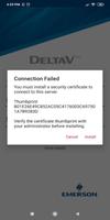 DeltaV Mobile स्क्रीनशॉट 1