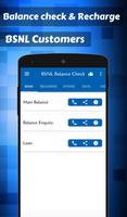 App for BSNL Recharge balance poster